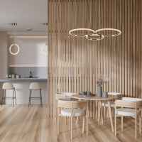 Нарушена упаковка!  <399593> Подвесной светильник с пультом ДУ Lumion Nova 5297/80L