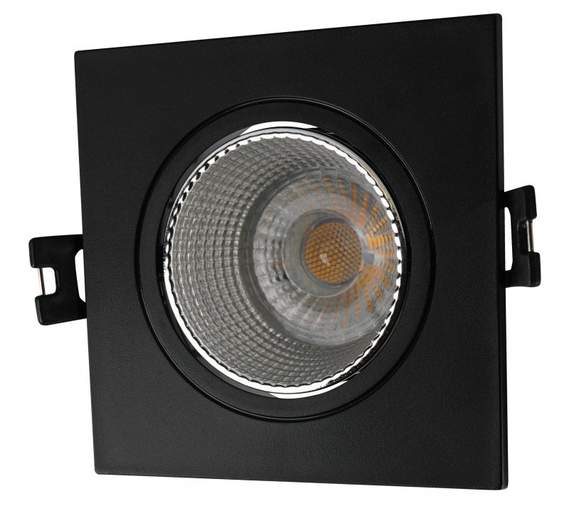 Встраиваемый светильник Denkirs DK3071-BK+CH, цвет термопластик DK3071-BK+CH - фото 1