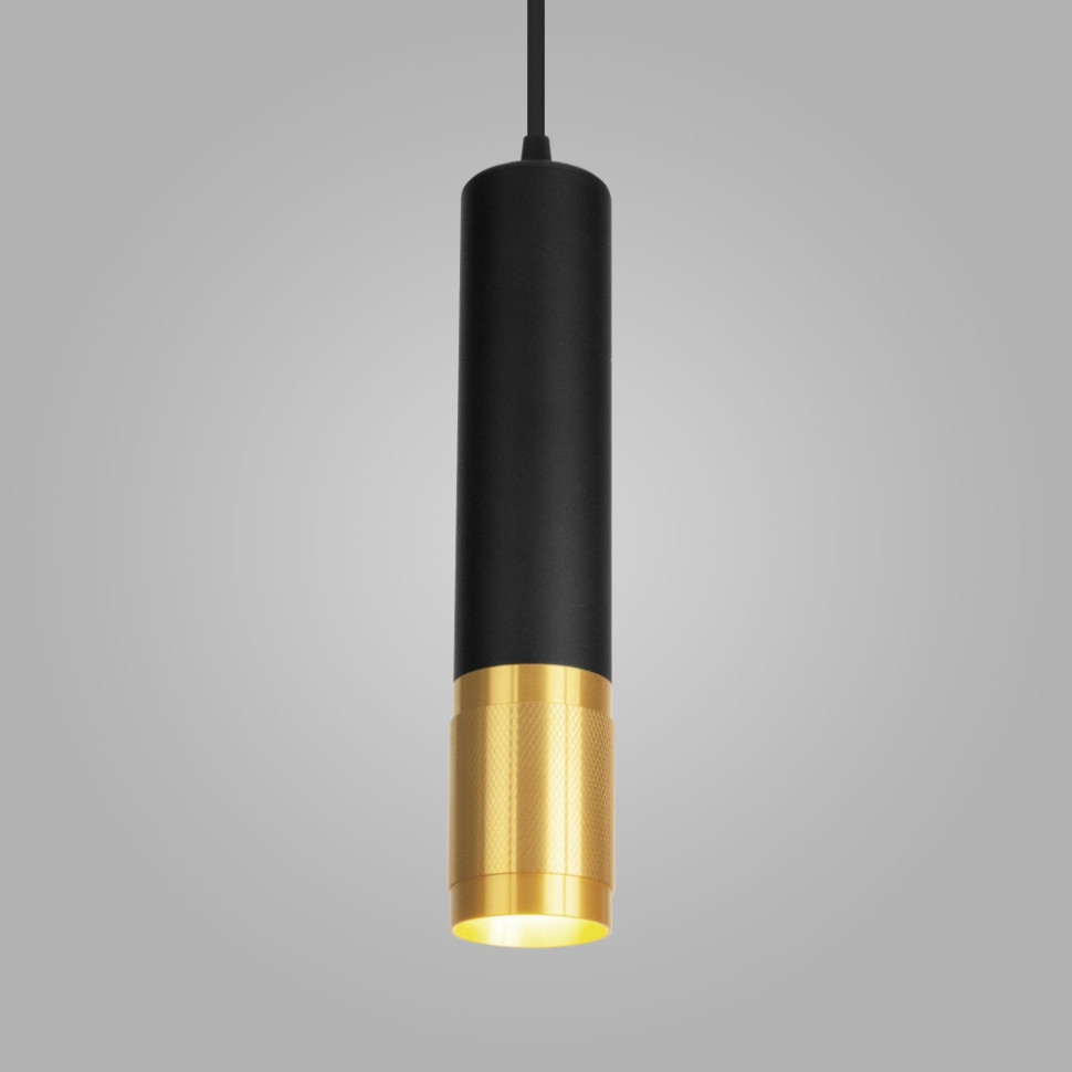 Подвесной светильник Eurosvet DLN108 GU10 черный/золото DLN108 GU10 черный/золото - фото 1