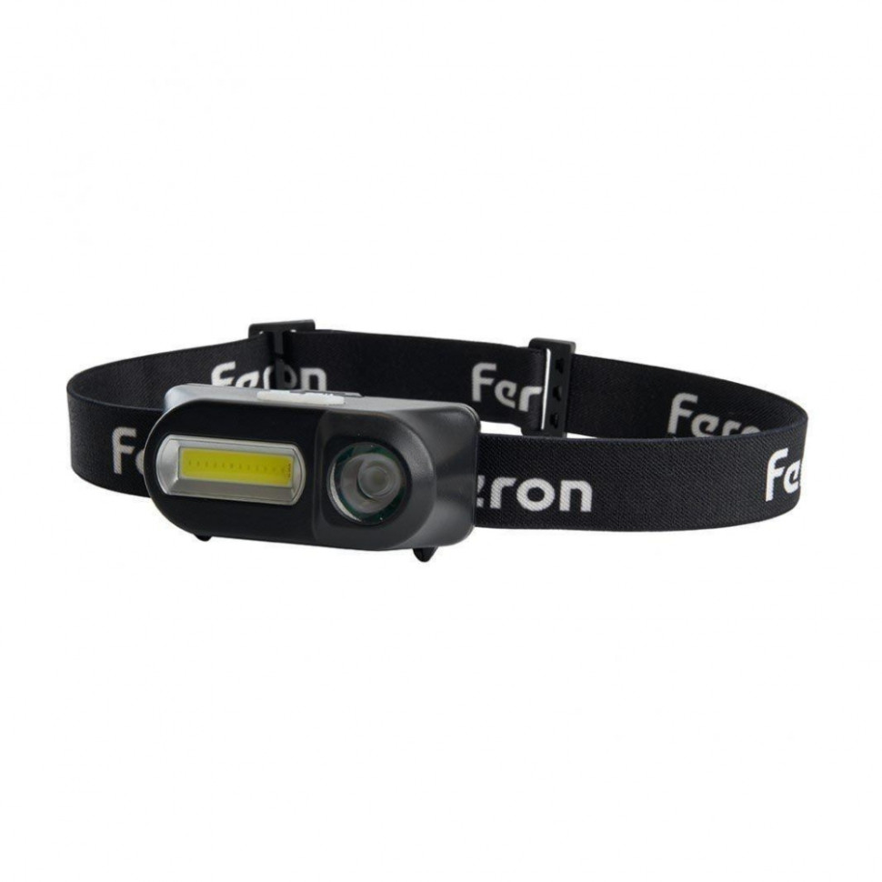 Налобный фонарь с аккумулятором Feron TH2309 41713, цвет черный - фото 1