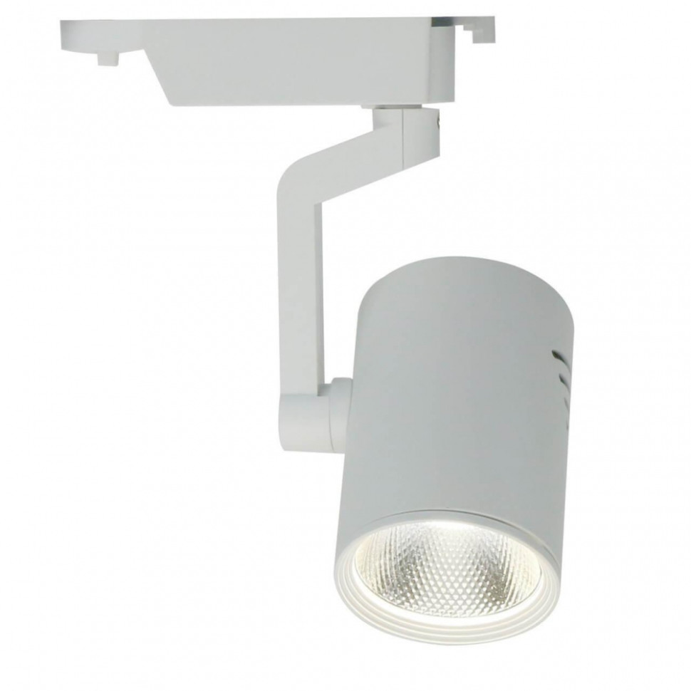 Однофазный LED светильник 20W 3000К для трека Arte Lamp Traccia A2321PL-1WH коннектор l образный arte lamp linea accessories a480733