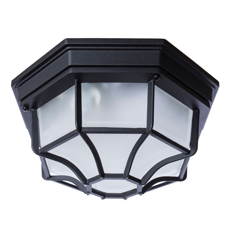 Уличный светильник с лампочками. Комплект от Lustrof. №178735-616349, цвет черный