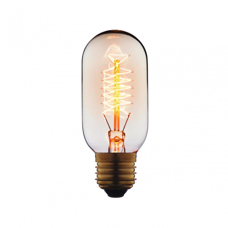 Ретро лампа E27 25W Loft it Edison Bulb 4525-ST, цвет желтый