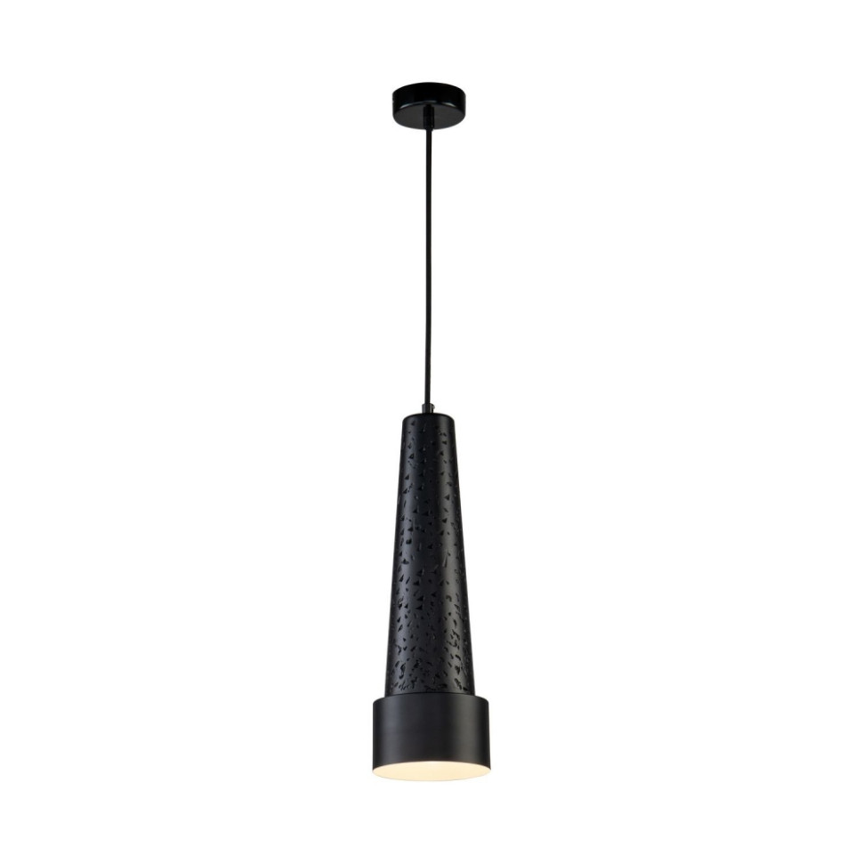 Подвесной светильник Favourite Magma 2715-1P, цвет черный - фото 1