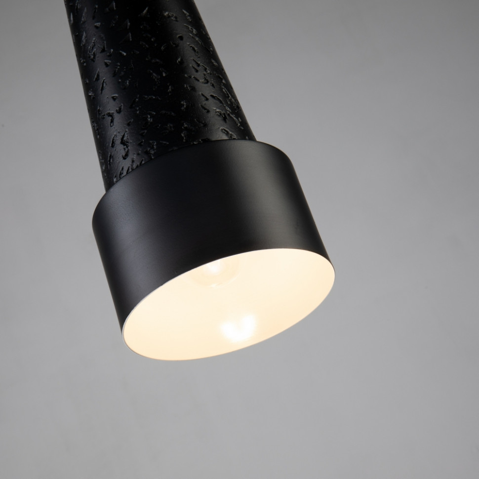 Подвесной светильник Favourite Magma 2715-1P, цвет черный - фото 4