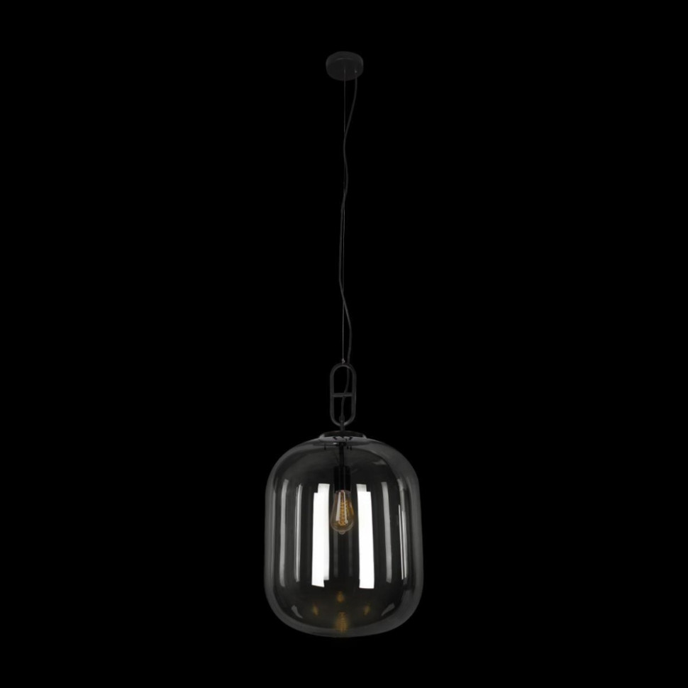 Подвесной светильник с дымчатым плафоном Loft IT Oda 10195/350 Smoke, цвет черный 10195/350 Smoke - фото 3