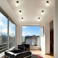 Точечный светильник со светодиодной лампочкой GU10, комплект от Lustrof. №196325-647111