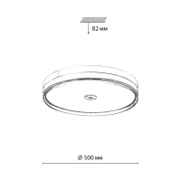 Настенно-потолочный светильник Sonex Eterna Mitra LED 7727/112L