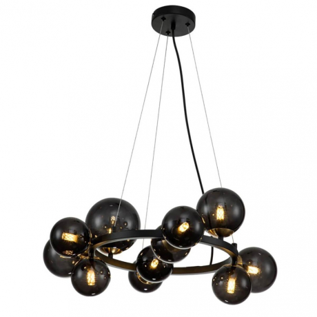 Подвесная люстра Indigo Molecola 11018/11P Black 