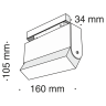 Накладной светильник Maytoni Technical BASIS TR013-2-10W3K-B 