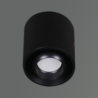 Нарушена упаковка!  <729741> Накладной светильник Reluce 16135-9.5-001 GU10 BK (1425760)