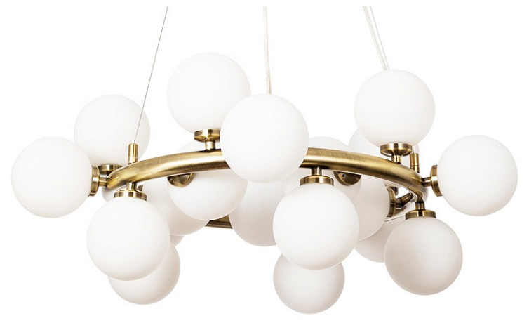 Подвесная люстра Arte Lamp Bolla-piccolo A3988SP-20AB 