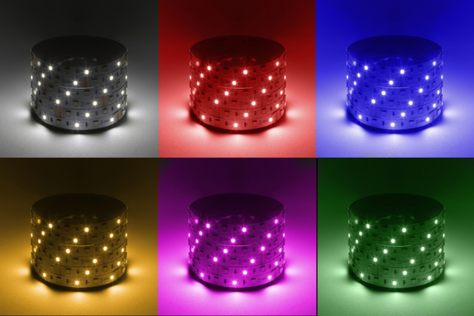 LS5050-14,4-60-12-RGB+W(6500)-IP20-1 year-5m  Светодиодная лента ЭРА LS5050 -14,4-60-12-RGB+W-IP20-1 year-5m RGB+холодный белый 5м Б0059911 