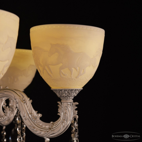 Торшер Bohemia Ivele Crystal AL7901 AL79101T/8/175 B WMN P1 U Horse 