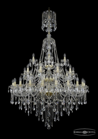1415/20+10+5/400/XL-180/3d/G Подвесная люстра Bohemia Ivele Crystal 