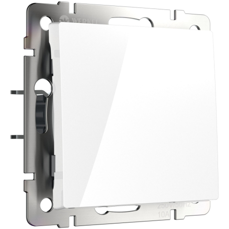 Выключатель перекрестный одноклавишный без рамки Werkel белый W1113001