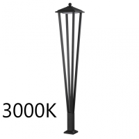 Наземный высокий светильник Odeon Light Bearitz 6655/12GA3