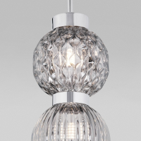 Подвесной светильник Plaza Eurosvet 50186/2 хром (a053016)