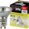 Лампа галогенная ЭРА GU10 35W 2700K прозрачная GU10-JCDR (MR16) -35W-230V C0027385 