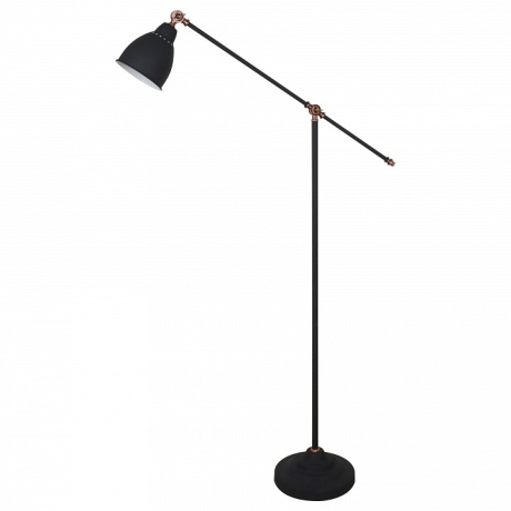 Торшер Arte Lamp Braccio A2054PN-1BK 