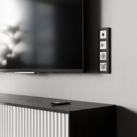 Розетка Ethernet RJ-45 без рамки Werkel белый матовый W1181161