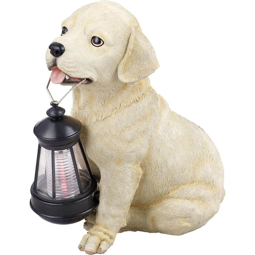 33372 Уличный ландшафтный светодиодный светильник на солнечных батареях собачка Globo Solar собачка робот