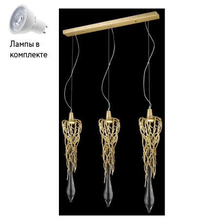 Светильник подвесной с Led лампочками в комплекте Wertmark WE186.03.503+Lamps 