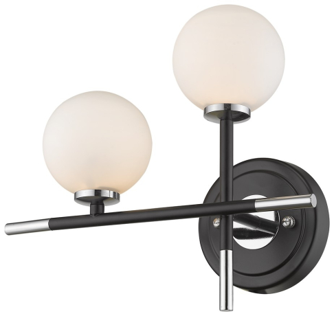 Настенное бра в наборе с 2 LED лампами. Комплект от Lustrof №151411-709027 