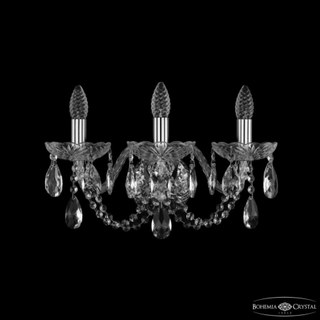Бра Bohemia Ivele Crystal 1402 1402B/3/160/XL Ni 