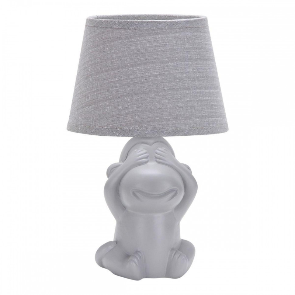Настольная лампа Escada Monkey 10176/T Grey, цвет серый