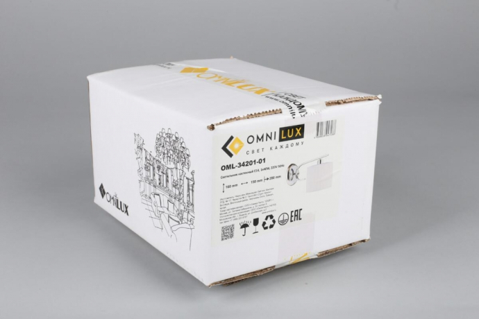 OML-34201-01 Бра Omnilux Neviano 