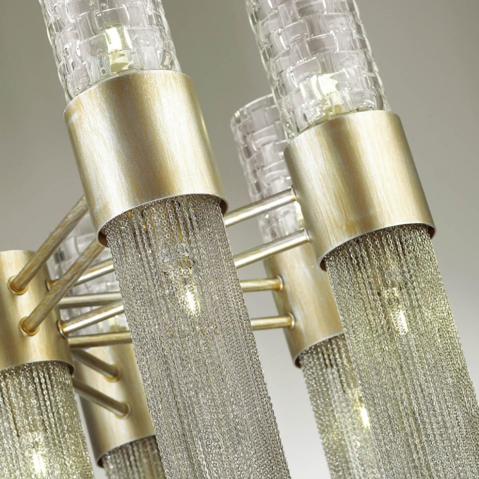 Бра со светодиодными лампочками G9, комплект от Lustrof. №187044-647407, цвет серебро - фото 3