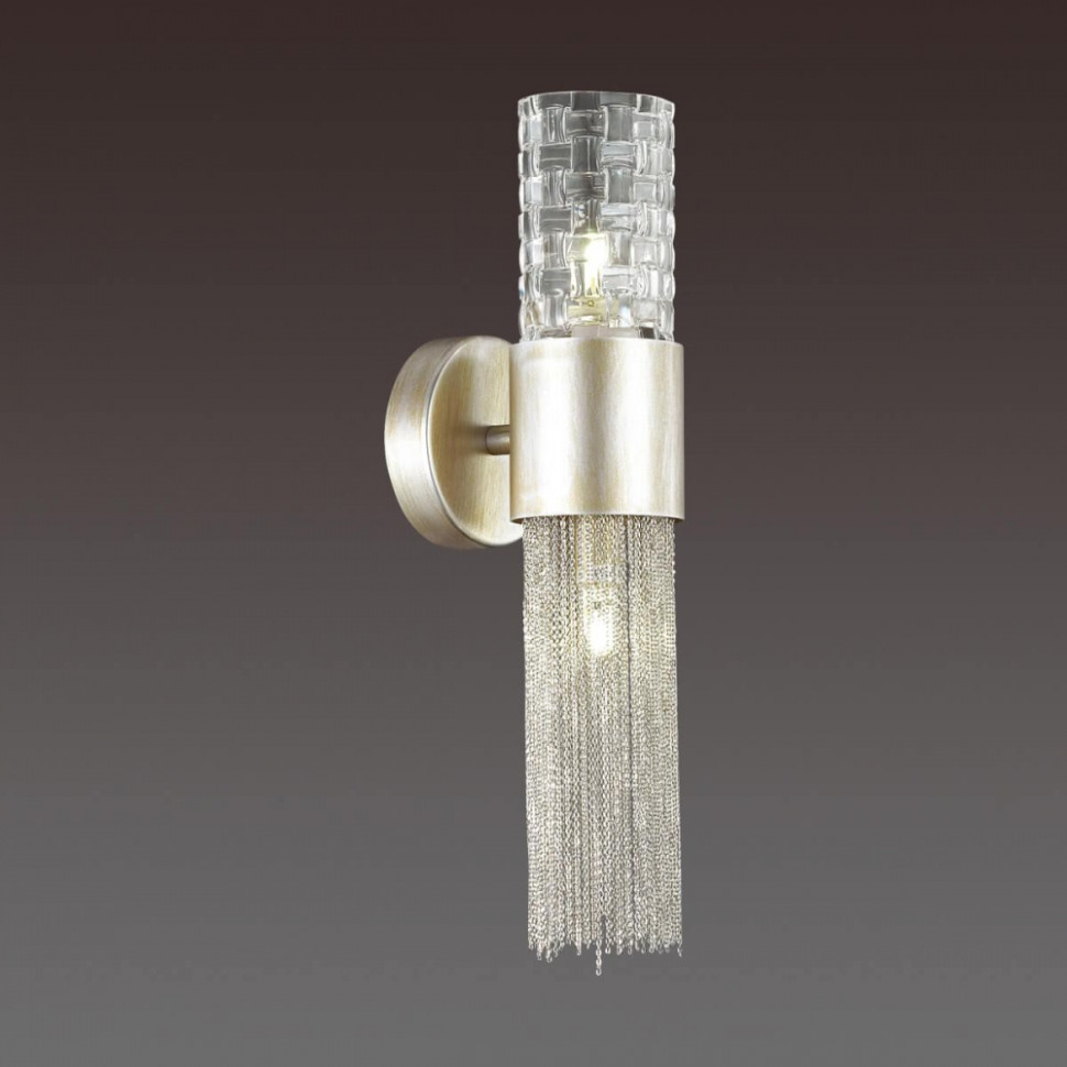 Бра со светодиодными лампочками G9, комплект от Lustrof. №187044-647407, цвет серебро - фото 4