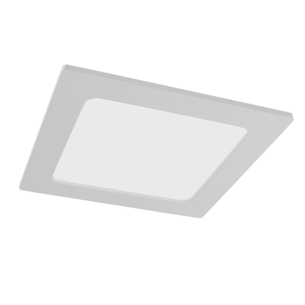 Встраиваемый светодиодный светильник Maytoni Stockton DL020-6-L12W, цвет белый матовый - фото 3
