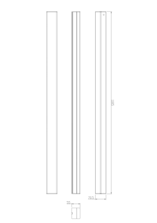 Линейный подвесной светильник Эра -WB-40K-W48 (311656)