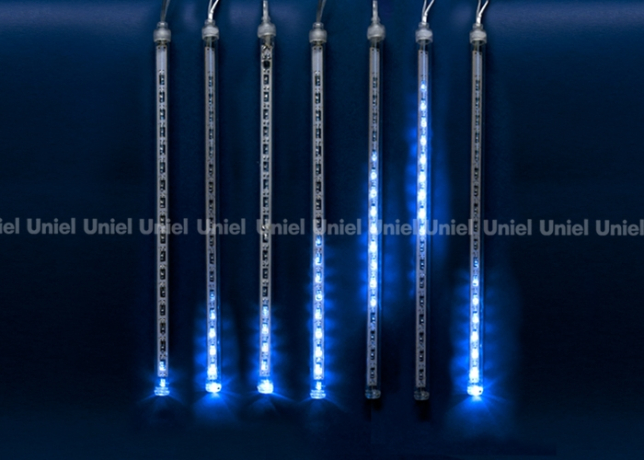 Занавес LED Падающие звезды (2х0,5м.) синие Uniel ULD-E2405-240- (11123)