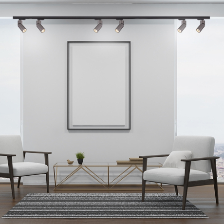 Однофазный светильник для шинопровода с лампочкой Novotech 370589+Lamps 