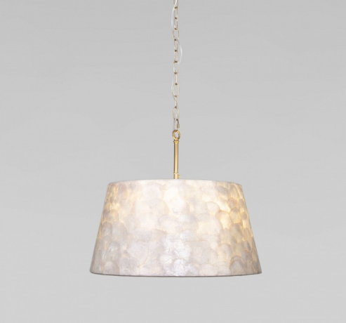 Подвесная люстра Eurosvet  101013/5 латунь/перламутр Smart 