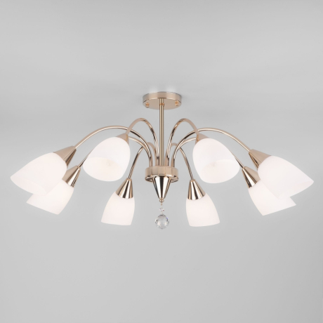 Люстра на штанге Eurosvet Ellene 30149/8 золото 