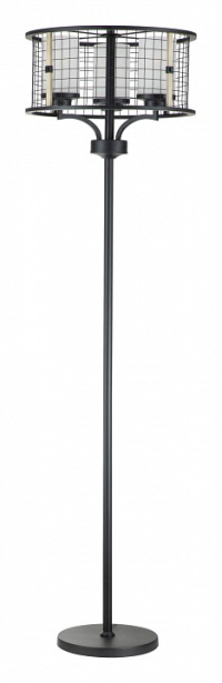 Торшер Indigo Castello 10014/3F Black