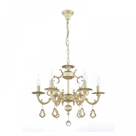 Люстра подвесная с Led лампочками в комплекте Arti Lampadari Falcone E 1.1.6.600 CG+Lamps 