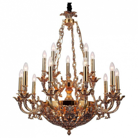 Подвесная люстра Lucia Tucci Firrnze FIRENZE 1780.15.3 antique gold 