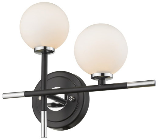 Настенное бра в наборе с 2 LED лампами. Комплект от Lustrof №151412-709028 