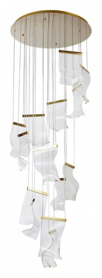 Каскадная люстра Arte Lamp Grappolo A2283SP-14GO