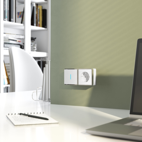 Розетка с заземлением Werkel Gallant (белая) W5071001