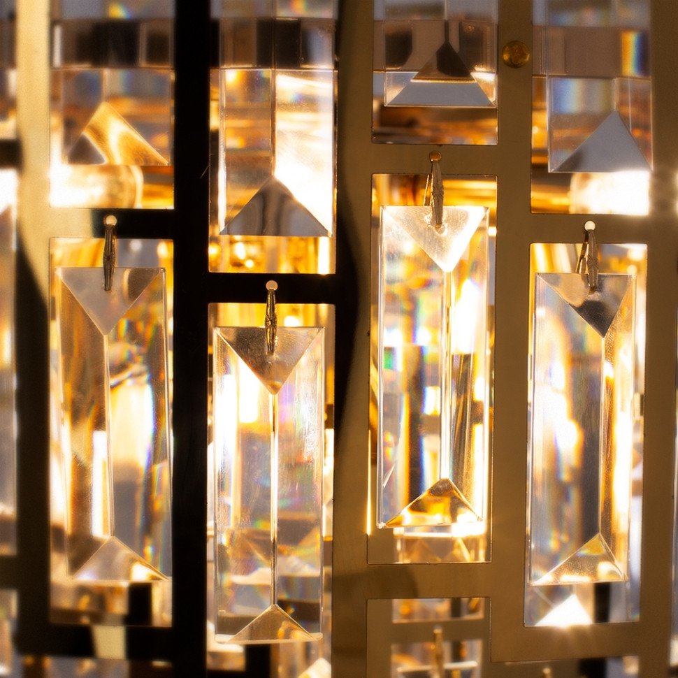 Потолочная люстра Arte Lamp Mintaka A1005PL-10GO, цвет золото - фото 4