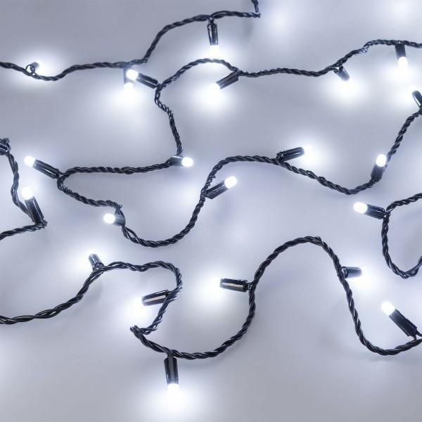 10м Уличная гирлянда нить холодный свет Ardecoled 230V ARD-String-Classic-1000-Black-100Led-Milk-Pulse White 31652 5754₽