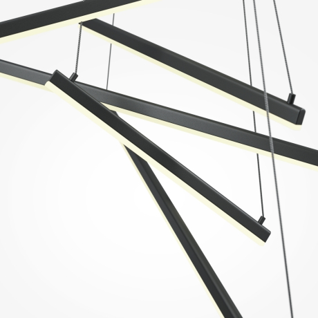 Подвесная люстра Maytoni Line MOD016PL-L96BK 