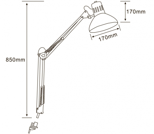 Настольная лампа Arte Lamp Senior A6068LT-1BK 