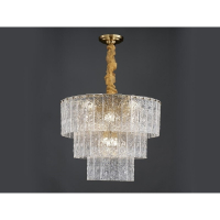 Подвесная люстра Newport 10826+10/С brass М0064788